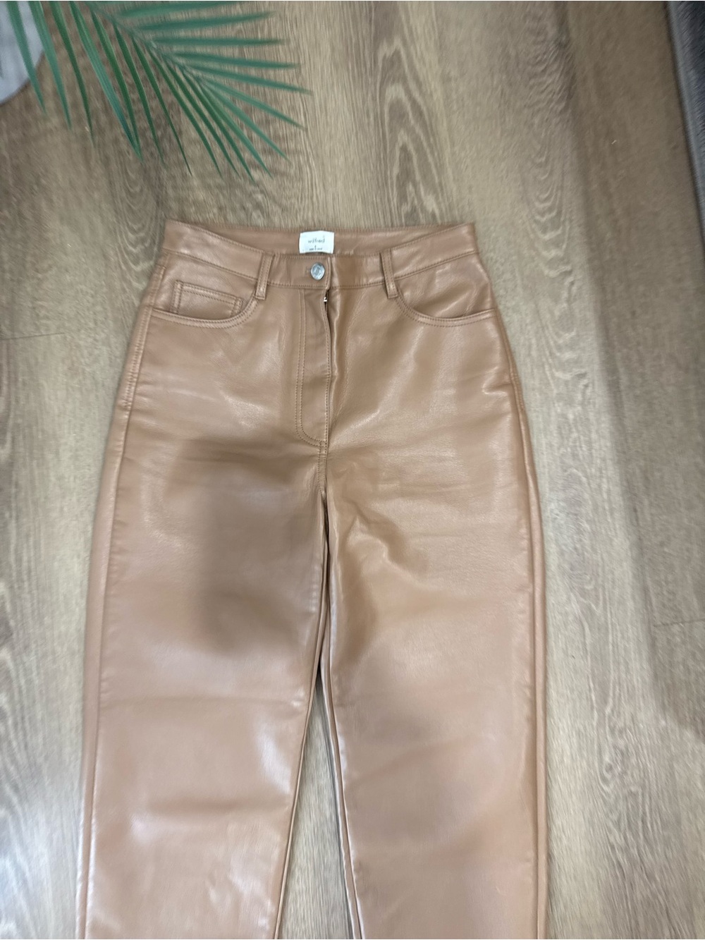 ARITZIA WILFRED leather pants 6 - Picture 2 of 14